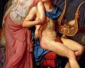 The Courtship of Paris and Helen [detail] - 雅克-路易·大卫